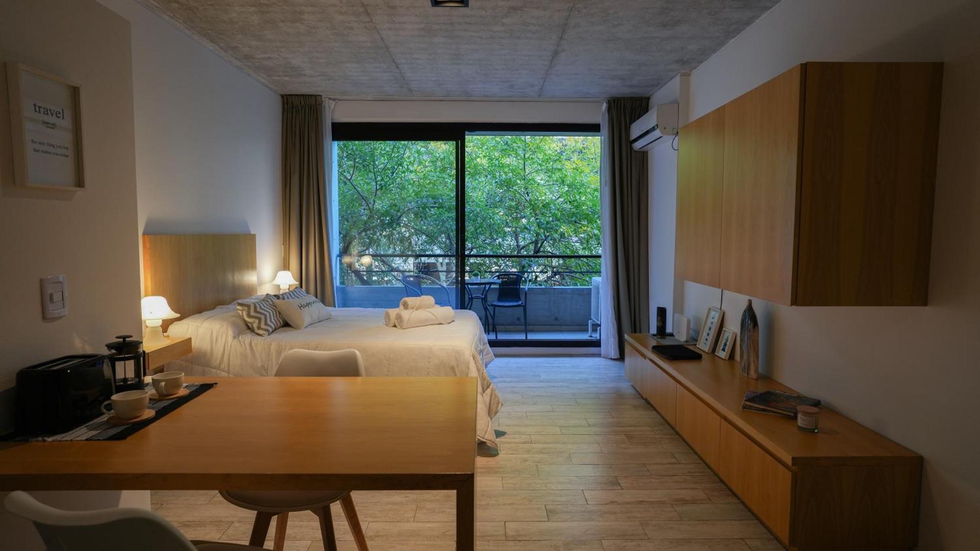 Apartment Amplio Monoambiente En Palermo Hollywood Con Piscina